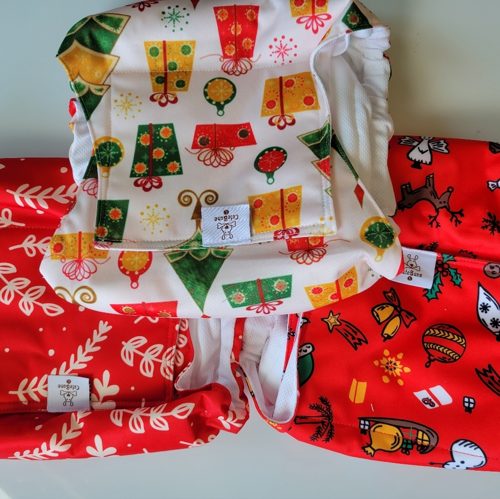 PETTING IS CARING Dog Diapers Washable & Reusable Female and Male Dog Diapers